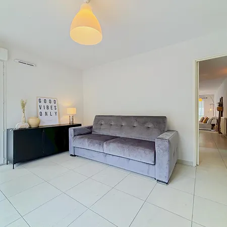 Canta Galet - Wifi, Ac, Parking, 4pers Nice