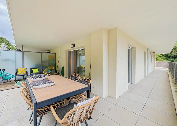 Canta Galet - Wifi, Ac, Parking, 4pers Ницца