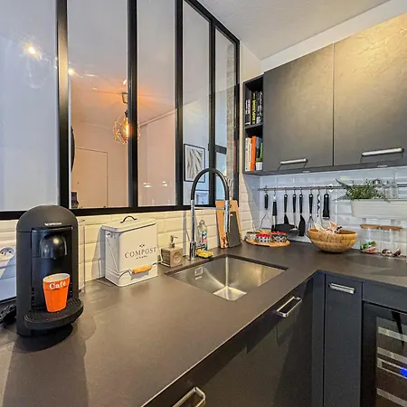Apartmán Canta Galet - Wifi, Ac, Parking, 4pers Nice